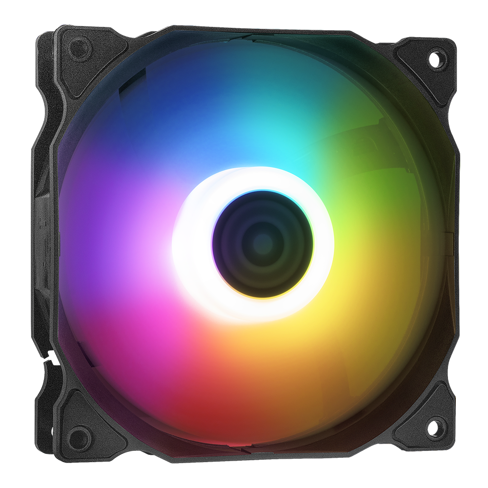 XPG Vento ARGB Computer Case Fan 120mm: 23 dBA Noise, 3 Pin Connector, 45.3 CFM Max, Rifling Bearing, 120 x 120 x 25mm - XPG Shop