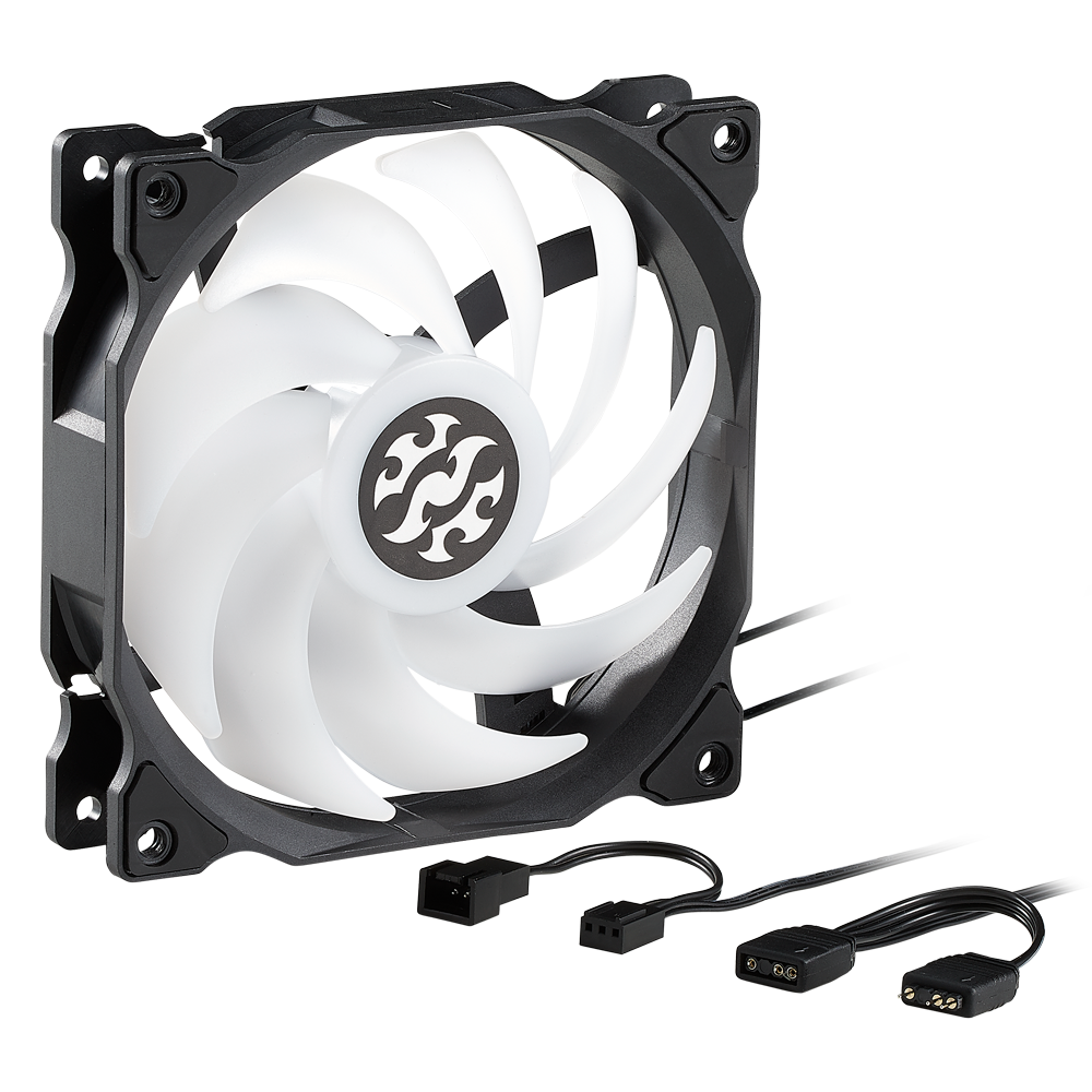 XPG Vento ARGB Computer Case Fan 120mm: 23 dBA Noise, 3 Pin Connector, 45.3 CFM Max, Rifling Bearing, 120 x 120 x 25mm - XPG Shop