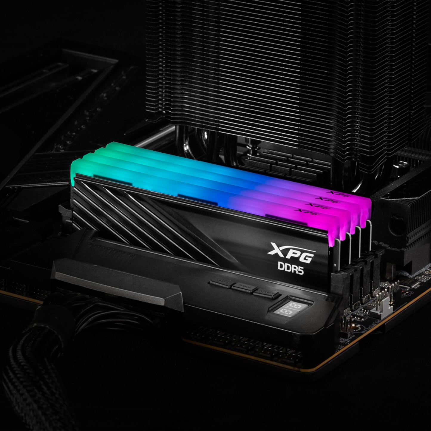 LANCER BLADE RGB DDR5 SLEEK EFFICIENCY, COMPACT POWER (32GB, Black)