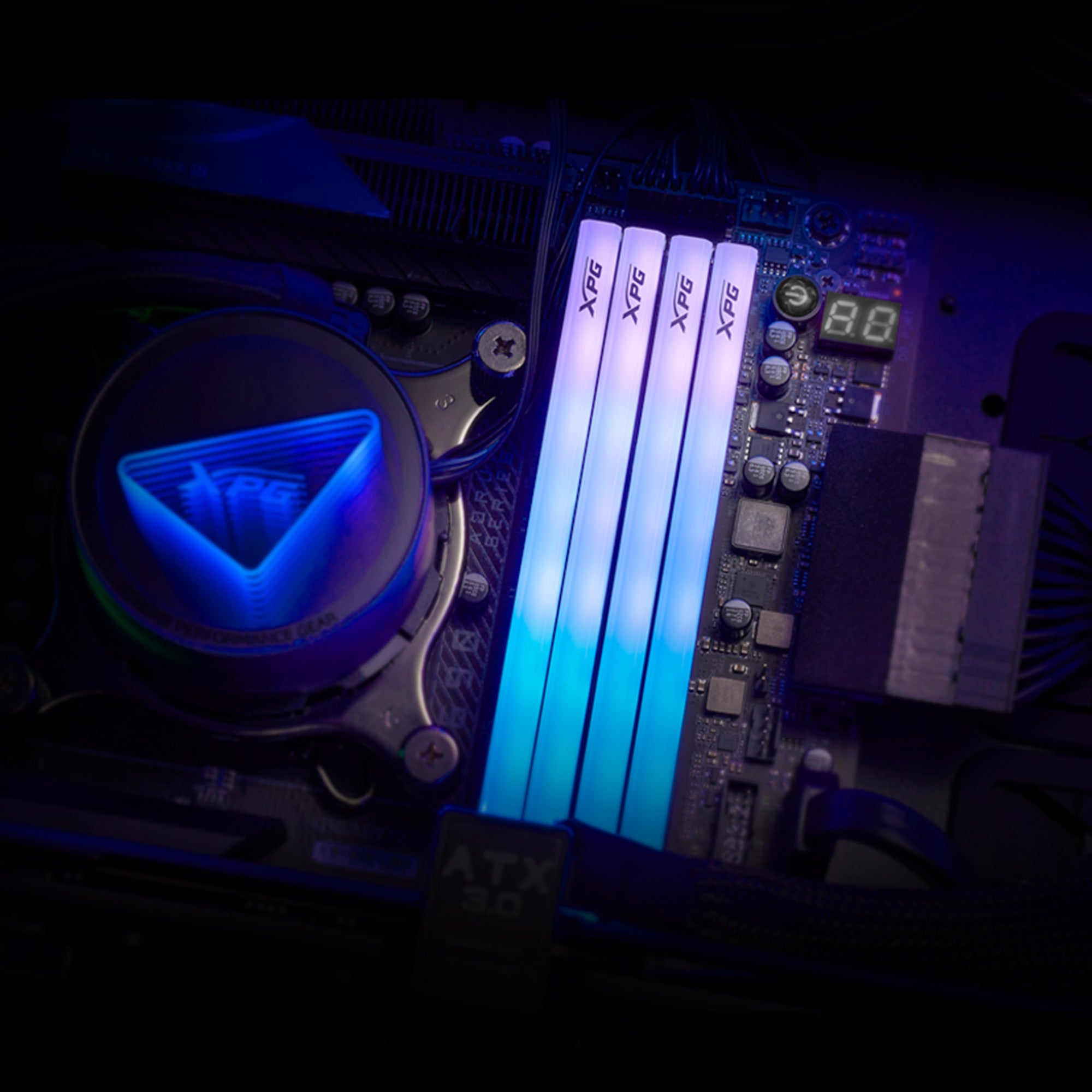 LANCER BLADE RGB DDR5 (16GB*2) SLEEK EFFICIENCY, COMPACT POWER