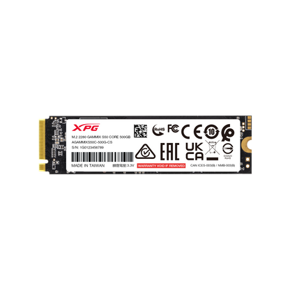 XPG GAMMIX S50 CORE PCIe Gen4 x4 1TB M.2 2280 NVMe Internal Solid State Drive