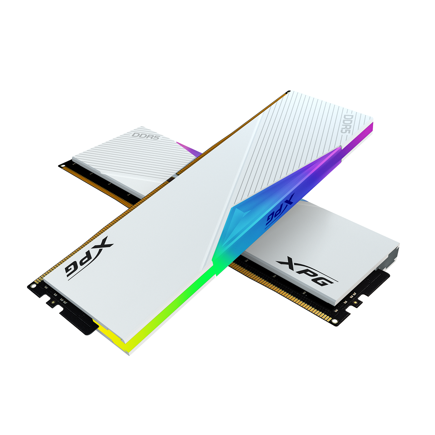 XPG Lancer RGB 7200MHz 32GB (2x16GB) CL34 DDR5 Dual Channel RAM Kit White Heatsink