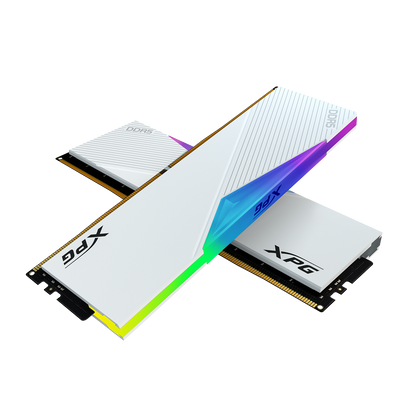 XPG Lancer RGB 7200MHz 32GB (2x16GB) CL34 DDR5 Dual Channel RAM Kit White Heatsink