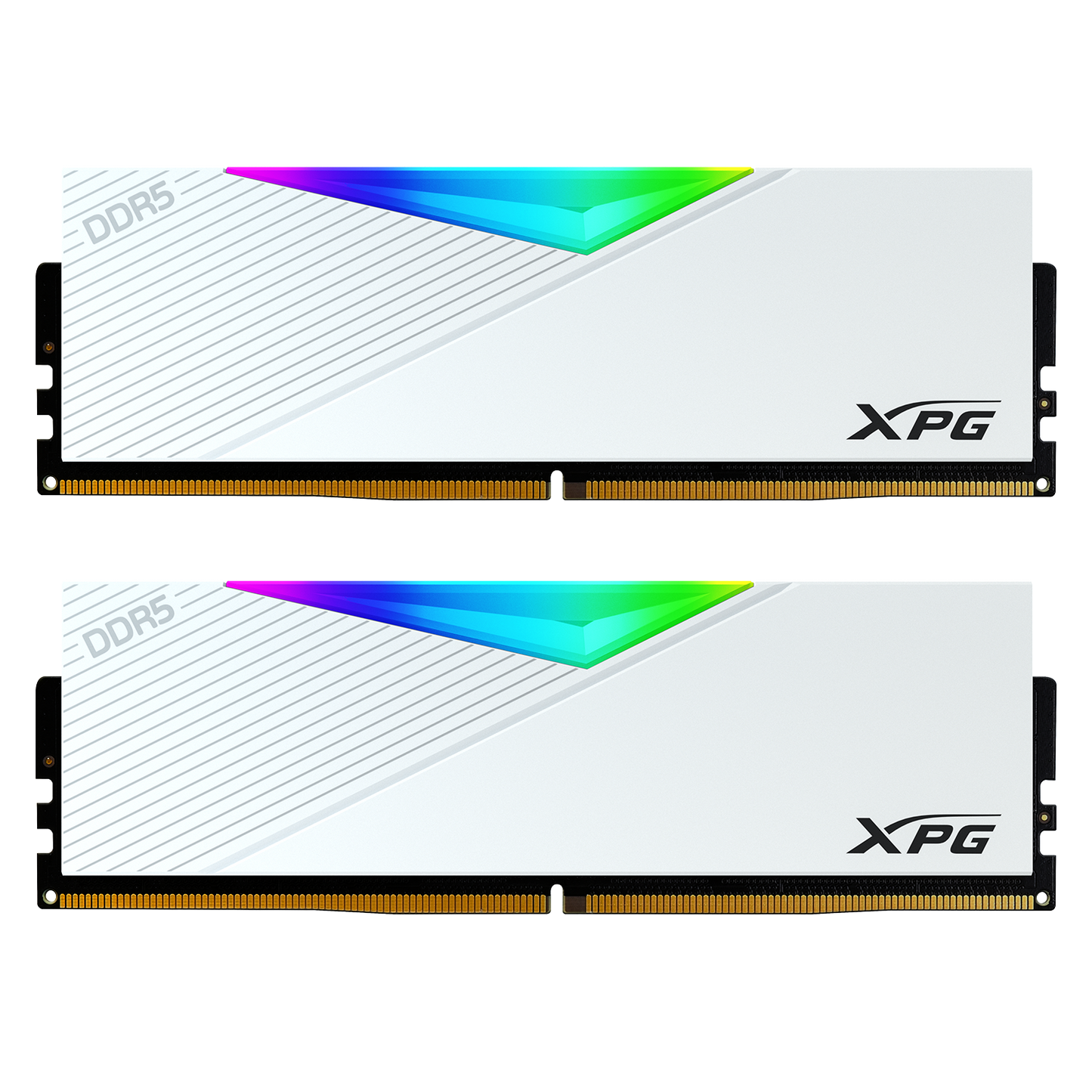 XPG Lancer RGB 7200MHz 32GB (2x16GB) CL34 DDR5 Dual Channel RAM Kit White Heatsink