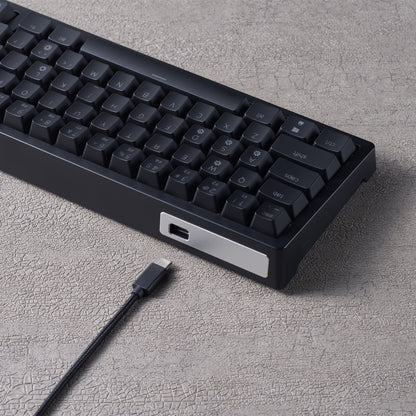 XPG Sorcerer Mini Black 65% Form Factor Triple Layered Damping Foam 66 Keys (ANSI)/67 Keys(ISO) Detachable USB