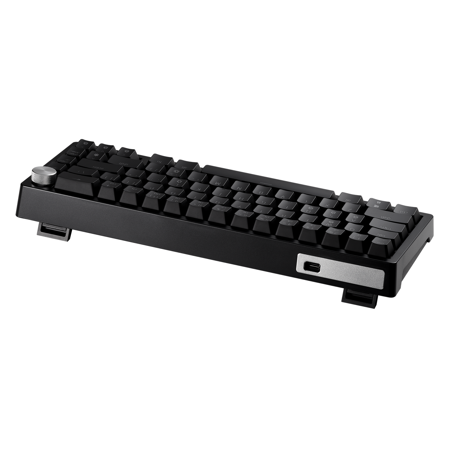 XPG Sorcerer Mini Black 65% Form Factor Triple Layered Damping Foam 66 Keys (ANSI)/67 Keys(ISO) Detachable USB