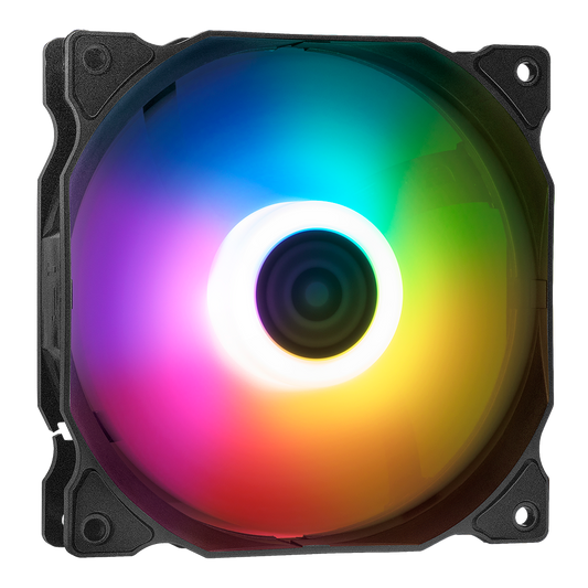 XPG Vento ARGB Computer Case Fan 120mm: 23 dBA Noise, 3 Pin Connector, 45.3 CFM Max, Rifling Bearing, 120 x 120 x 25mm - XPG Shop