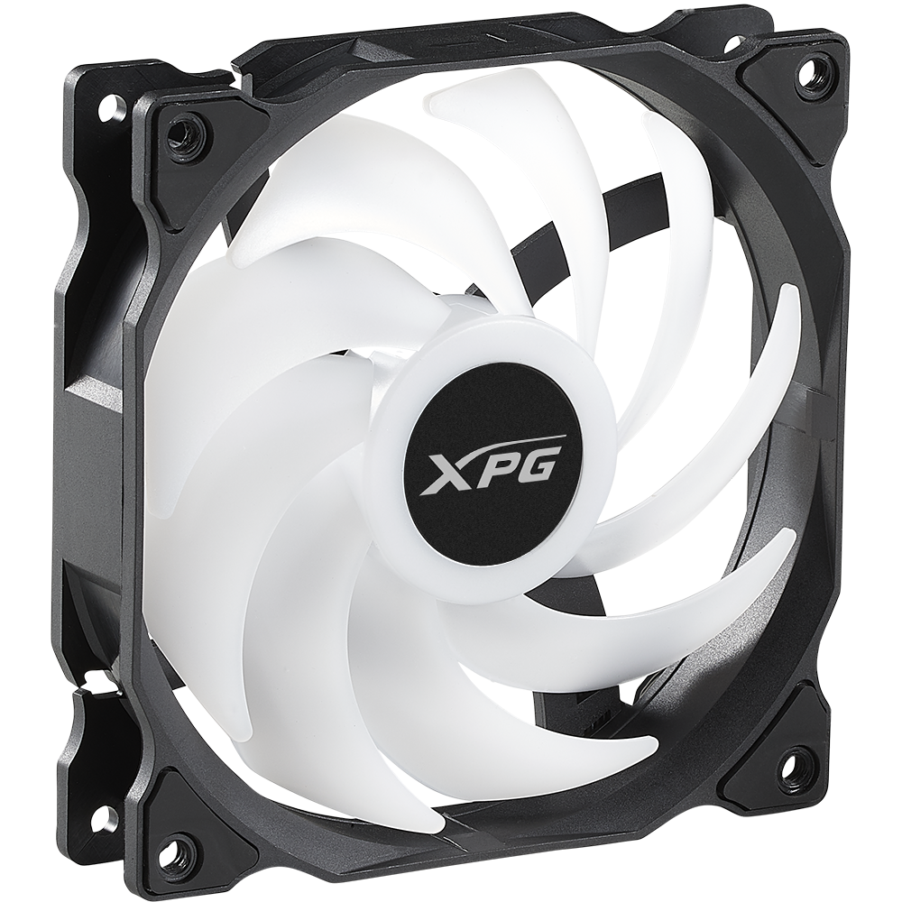 XPG Vento ARGB Computer Case Fan 120mm: 23 dBA Noise, 3 Pin Connector, 45.3 CFM Max, Rifling Bearing, 120 x 120 x 25mm - XPG Shop