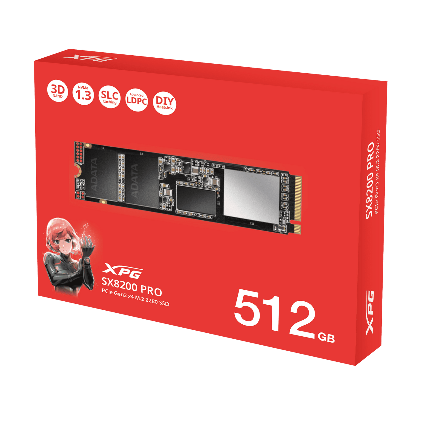 XPG SX8200 Pro PCIe Gen3x4 M.2 2280 Solid State Drive (Pre) - XPG Shop