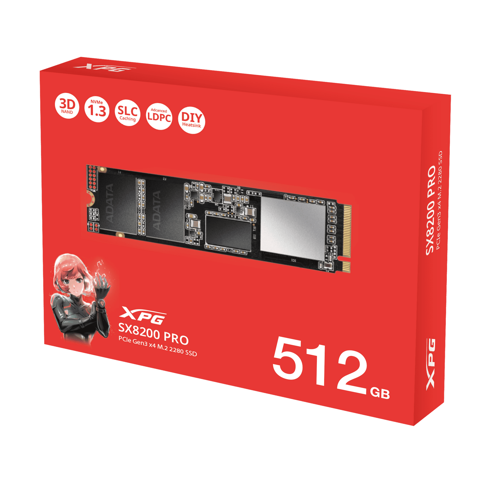 XPG SX8200 Pro PCIe Gen3x4 M.2 2280 Solid State Drive (Pre) - XPG Shop